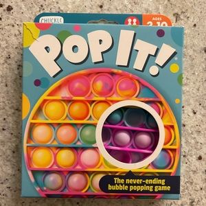 NWT Chuckle & Roar Tie Dye Pop It Sensory Toy